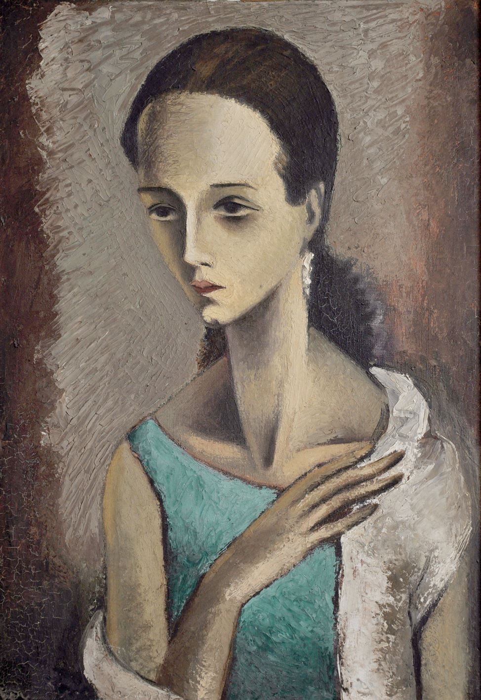Portrét tanečnice Lydie Wisiakové, 1930, olej na plátně