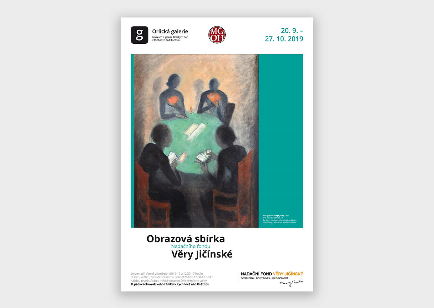 OBRAZOVÁ SBÍRKA NADAČNÍHO FONDU VĚRY JIČÍNSKÉ | 2019