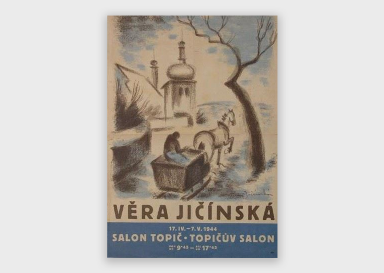 VĚRA JIČÍNSKÁ, PRAHA | 1944