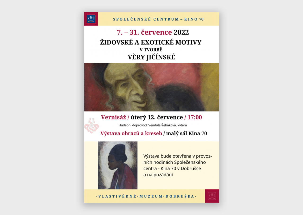 ŽIDOVSKÉ A EXOTICKÉ MOTIVY V TVORBĚ VĚRY JIČÍNSKÉ | 2022