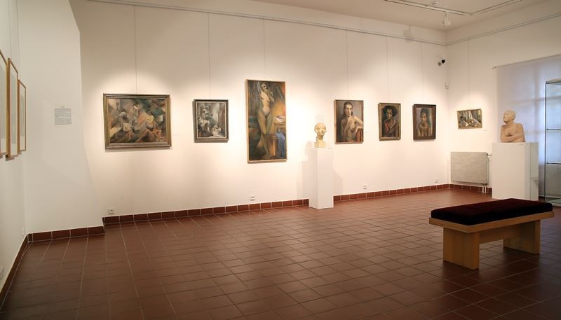 Fotografie instalace a vernisáže