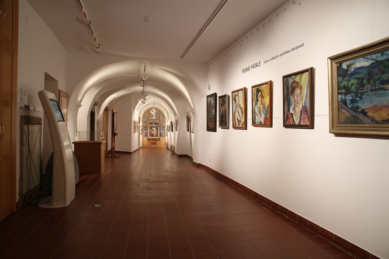 Fotografie instalace a vernisáže