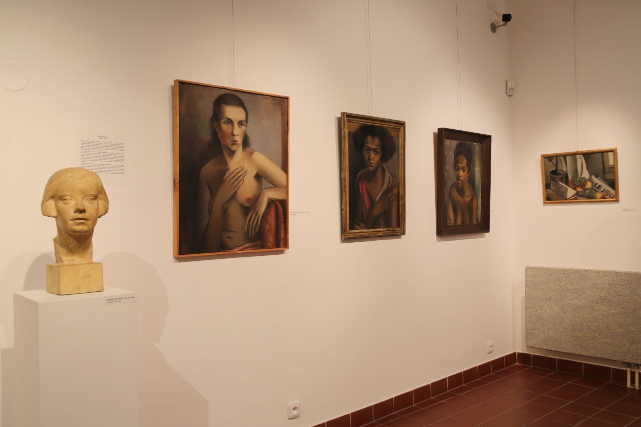 Fotografie instalace a vernisáže