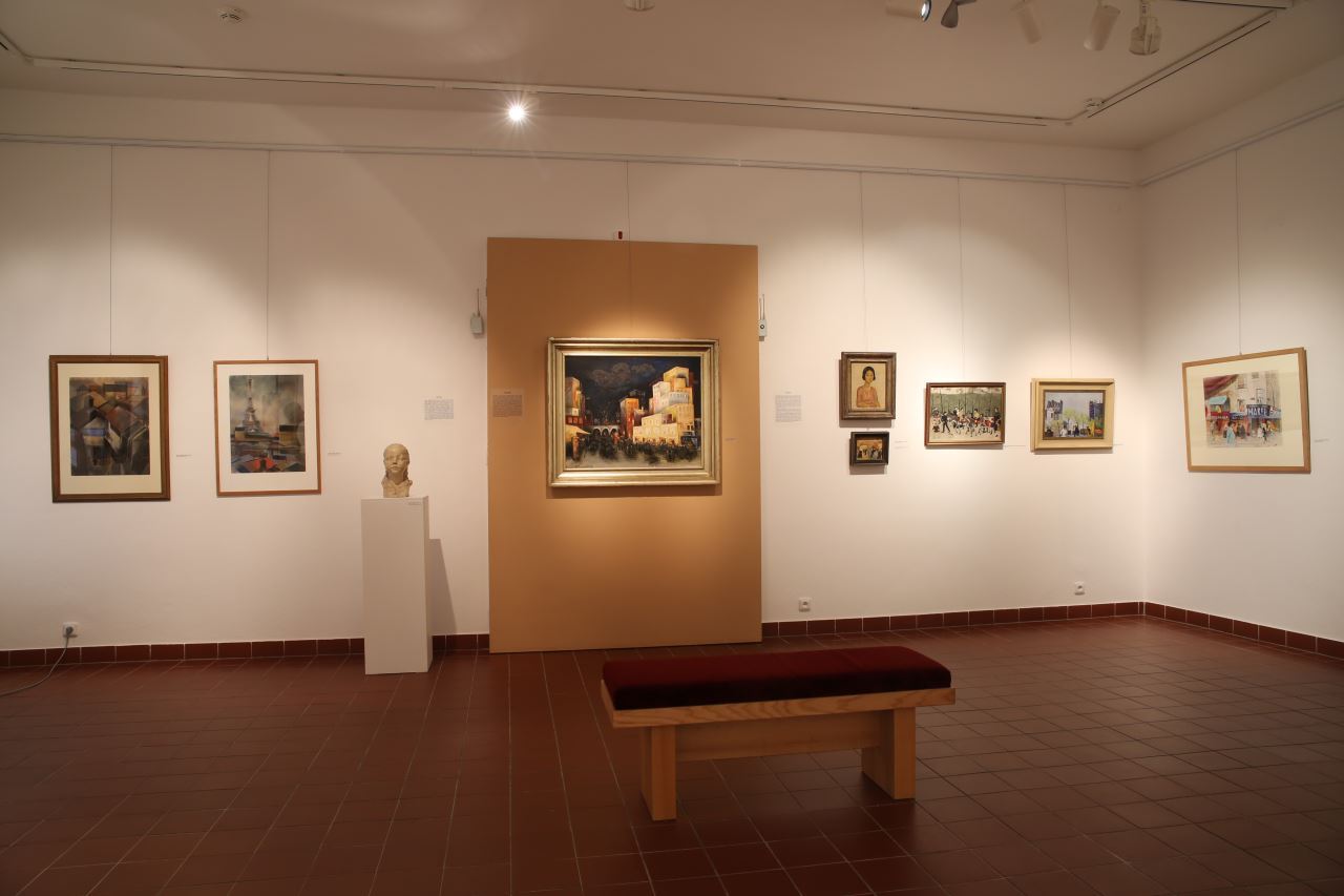 Fotografie instalace a vernisáže