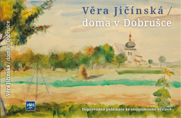 Věra Jičínská / doma v Dobrušce 