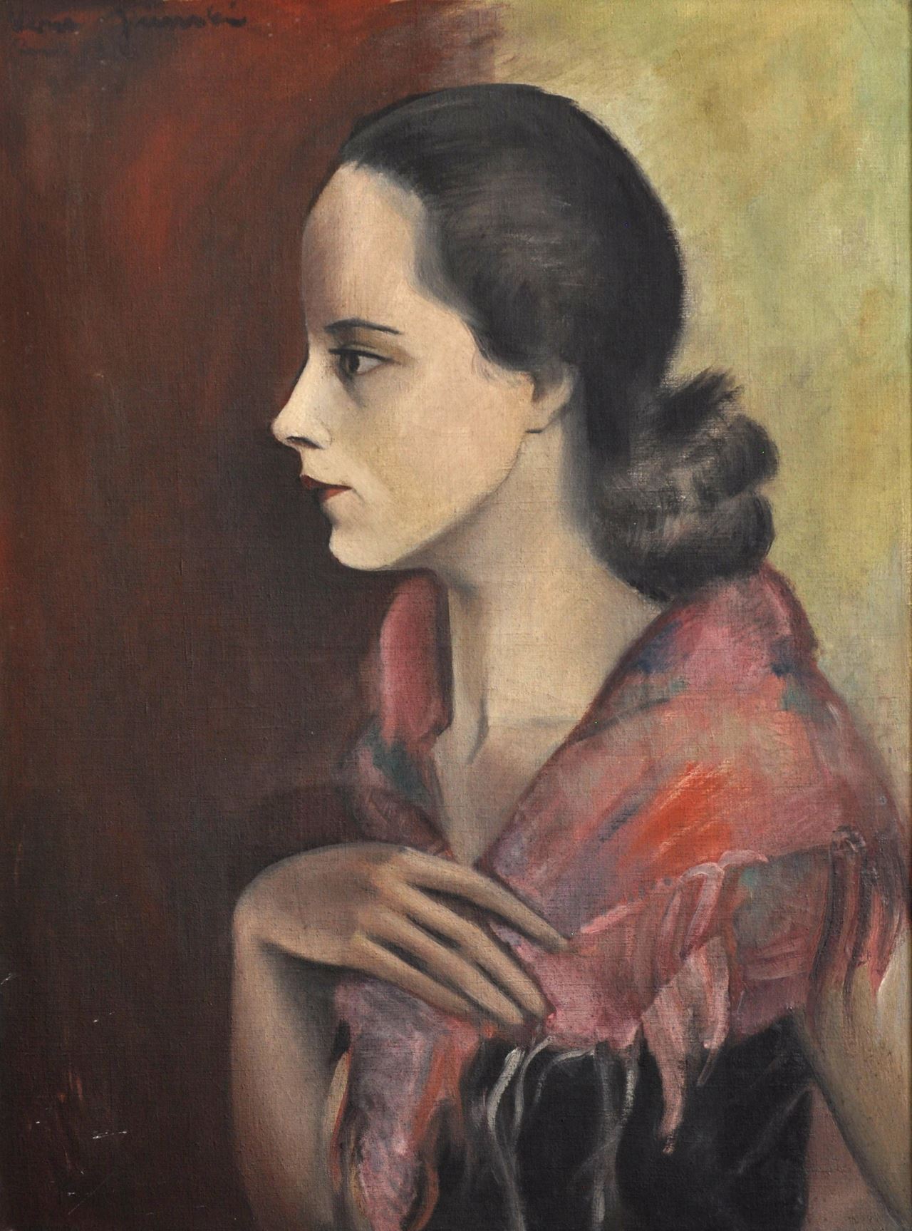 Portrét tanečnice Lydie Wisiakové I.