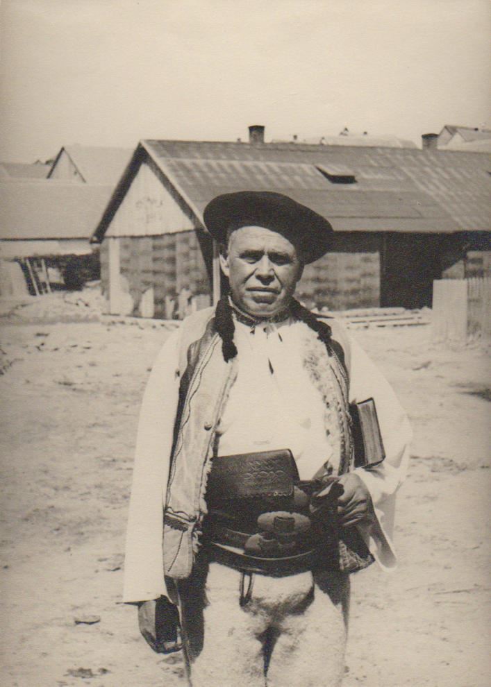 Ján Ilavský z Važca, 1933, fotografie Věry Jičínské z cest po Slovensku